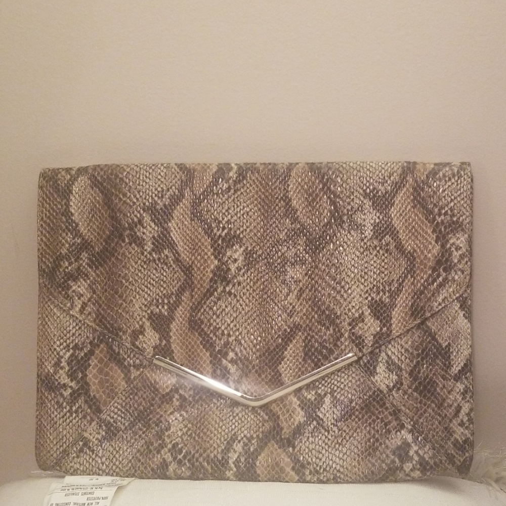 Snake skinned Purse